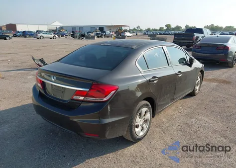 2014 Honda Civic Lx z USA, uszkodzony, nr VIN 2HGFB2F5XEH518625